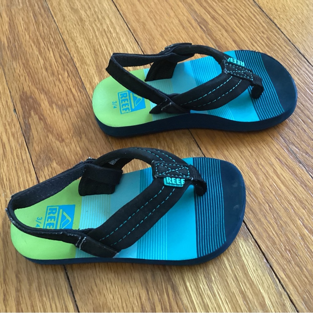 Reef flip flops sandals 3T/4T